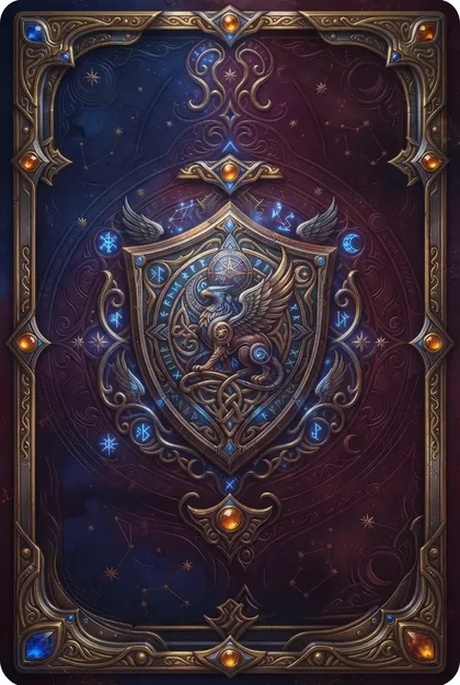 The exclusive Griffin founder card back