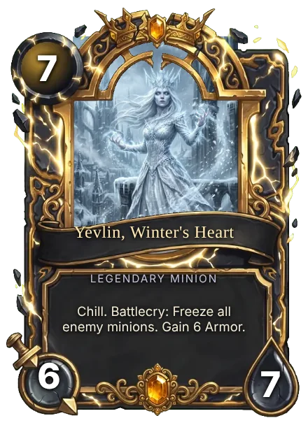 Yevlin, Winter's Heart