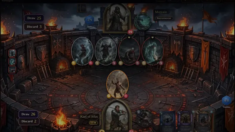 The Weaponmaster on the Forge board