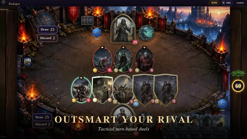 A duel on the Fortress board
