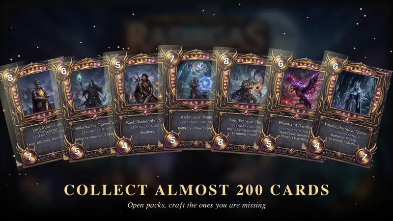 Opening a pack of cards