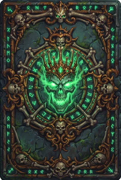 Bone King card back